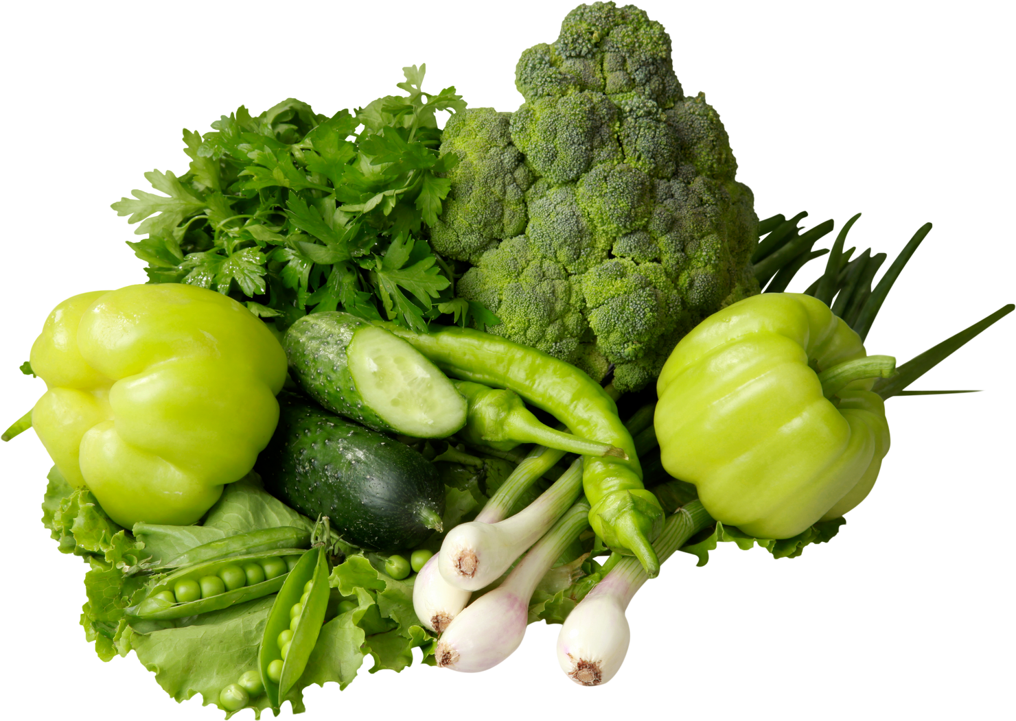 Assorted Green Vegetables